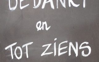Afscheid van werknemer